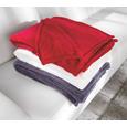 Kuscheldecke Kuschelix in Rot - Rot, Textil (140/200cm)