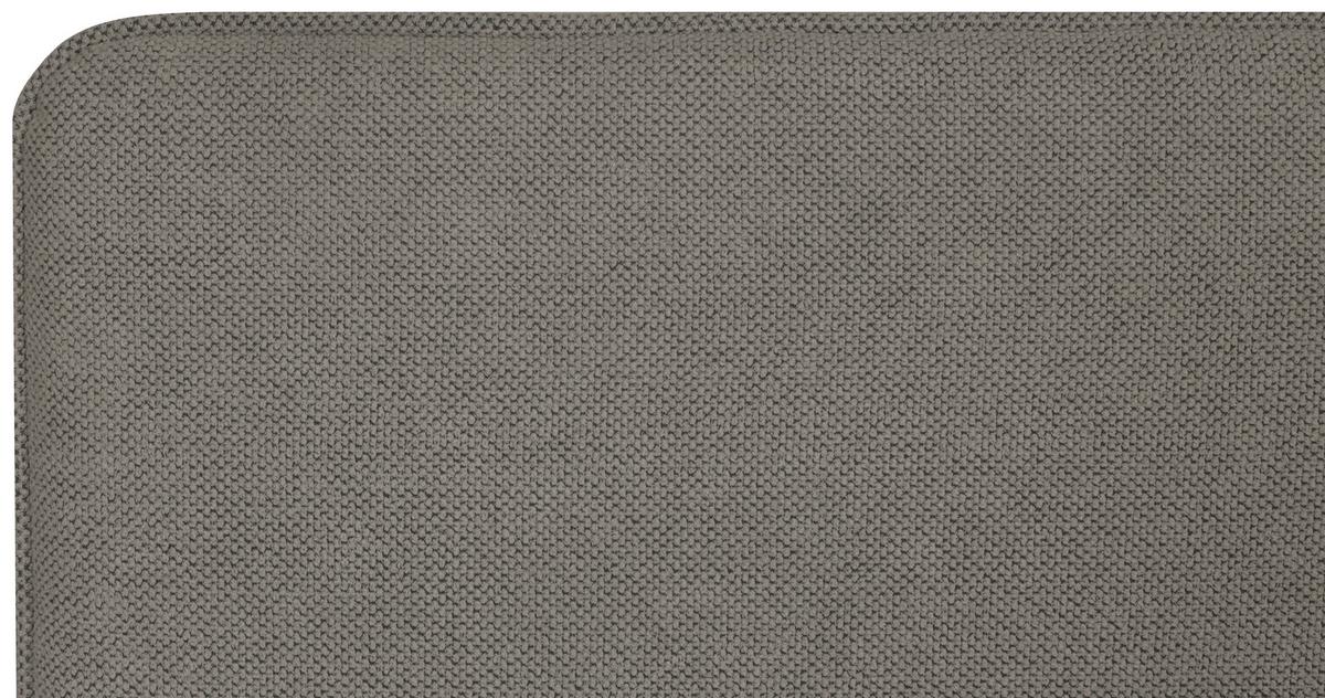 ŁÓŻKO SKRZYNIOWE HENRIETTE - czarny/kolor grafitowy, Konventionell, tkanina (120/200cm) - P & B