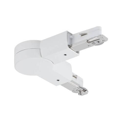 Schienensystem-Verbinder Angle Connector in Weiß - Weiß, Basics, Metall (15,9/1,8cm) - Paulmann