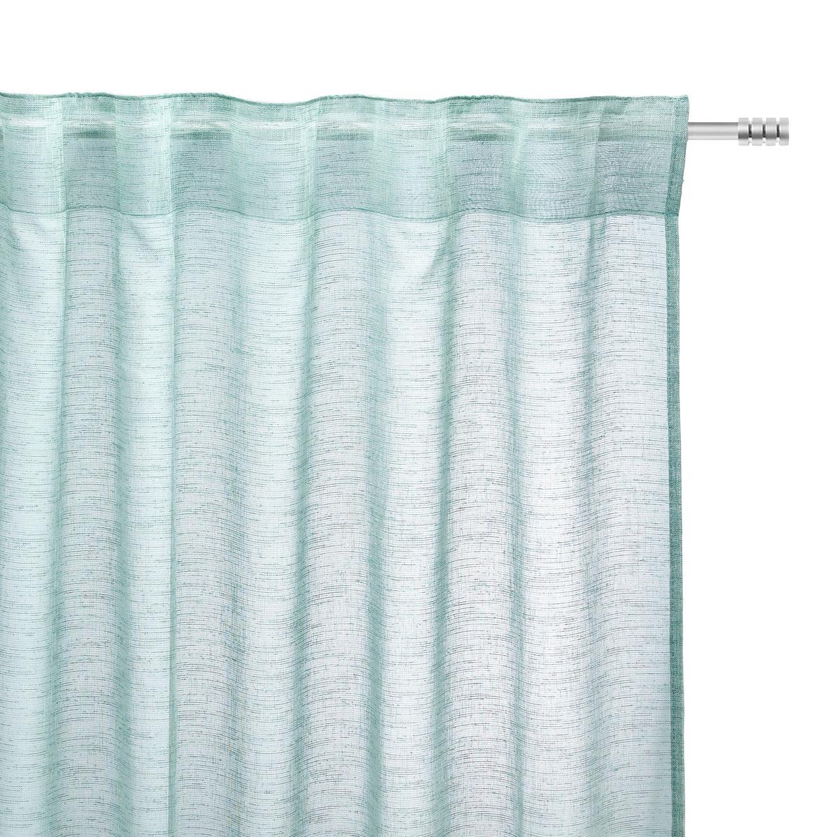 Končana Zavesa Sigrid - zelena, Romantika, tekstil (140/245cm) - Premium Living