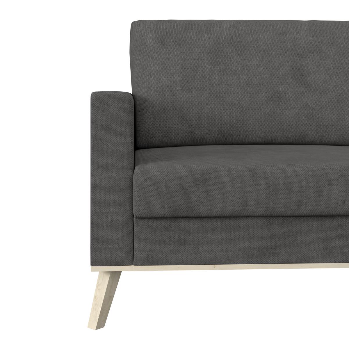 Coltar CARINI - crem/antracit, Basics, textil (222/152cm) - Modern Living