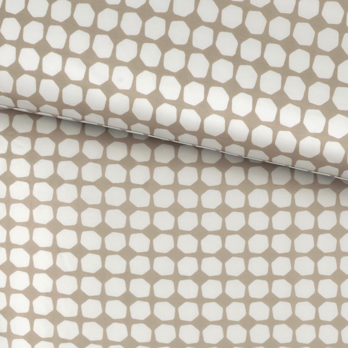 Bettwäsche Bio-Lisa in Beige ca. 140x200cm - Beige, MODERN, Textil (140/200cm) - ecoTree