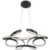 LED-HÄNGLAMPA CRONO -AKT- - svart, Romantik / Lanthus, metall/plast (70/70/120cm) - Premium Living