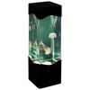 LAMPE DÉCORATIVE LED QUALI - Transparent/noir, MODERN, matière synthétique (7,5/7,5/23,3cm) - Mömax