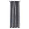 Fertigvorhang Alva Anthrazit ca. 140x245cm - Anthrazit, MODERN, Textil (140/245cm) - Premium Living