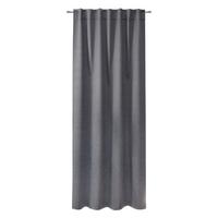 Fertigvorhang Alva Anthrazit ca. 140x245cm - Anthrazit, MODERN, Textil (140/245cm) - Premium Living