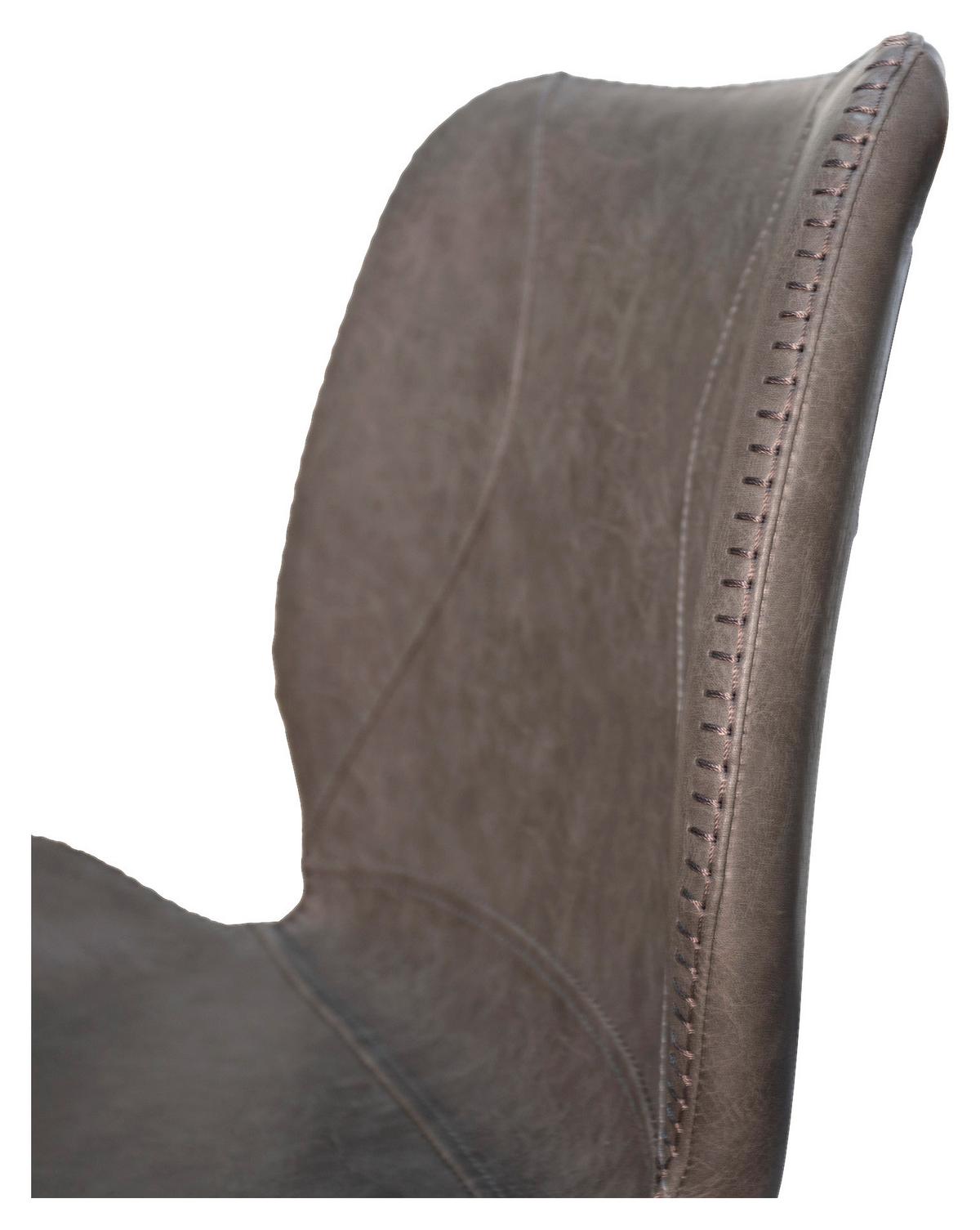 Barhocker-Set Barron 2er-Set ca. 47x99 cm Anthrazit - Anthrazit/Schwarz, KONVENTIONELL, Kunststoff/Textil (47/99/40cm) - MID.YOU
