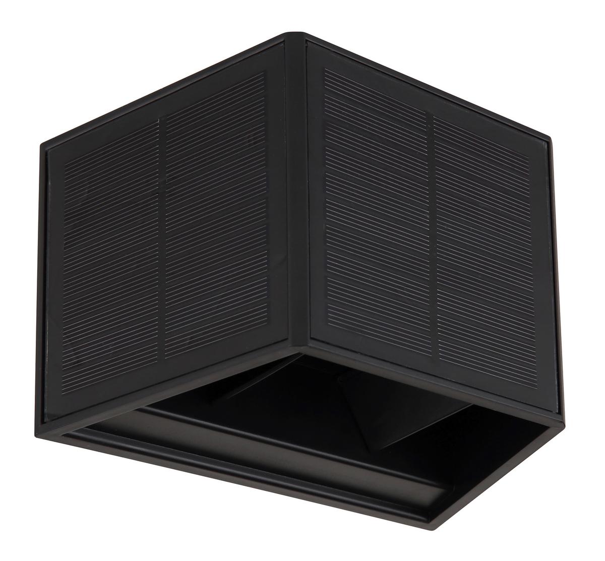 Solarna Svetilka Solar, S Sijalko - črna/prozorno, Design, umetna masa (15,4/9,6/9,9cm) - Globo