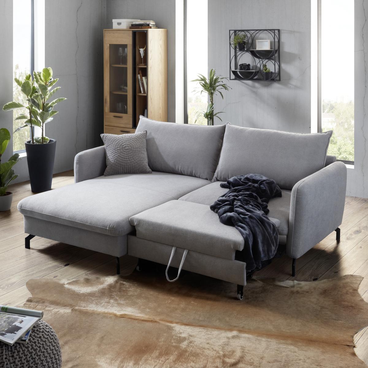Falipolc 2 Kaspóval Loreen - fekete, Lifestyle, faalapú anyag/fém (60/60/13cm) - Mömax