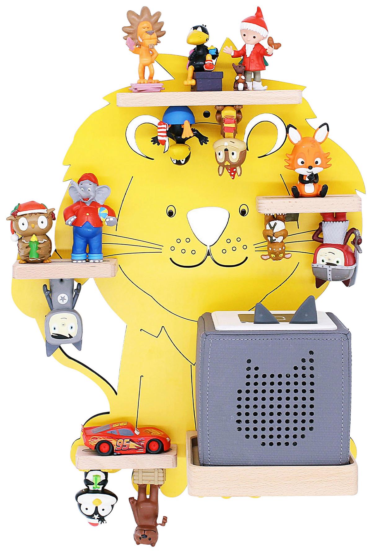 KINDERREGAL BOARTI - Gelb, Modern, Holzwerkstoff (32/42/19cm) - MID.YOU