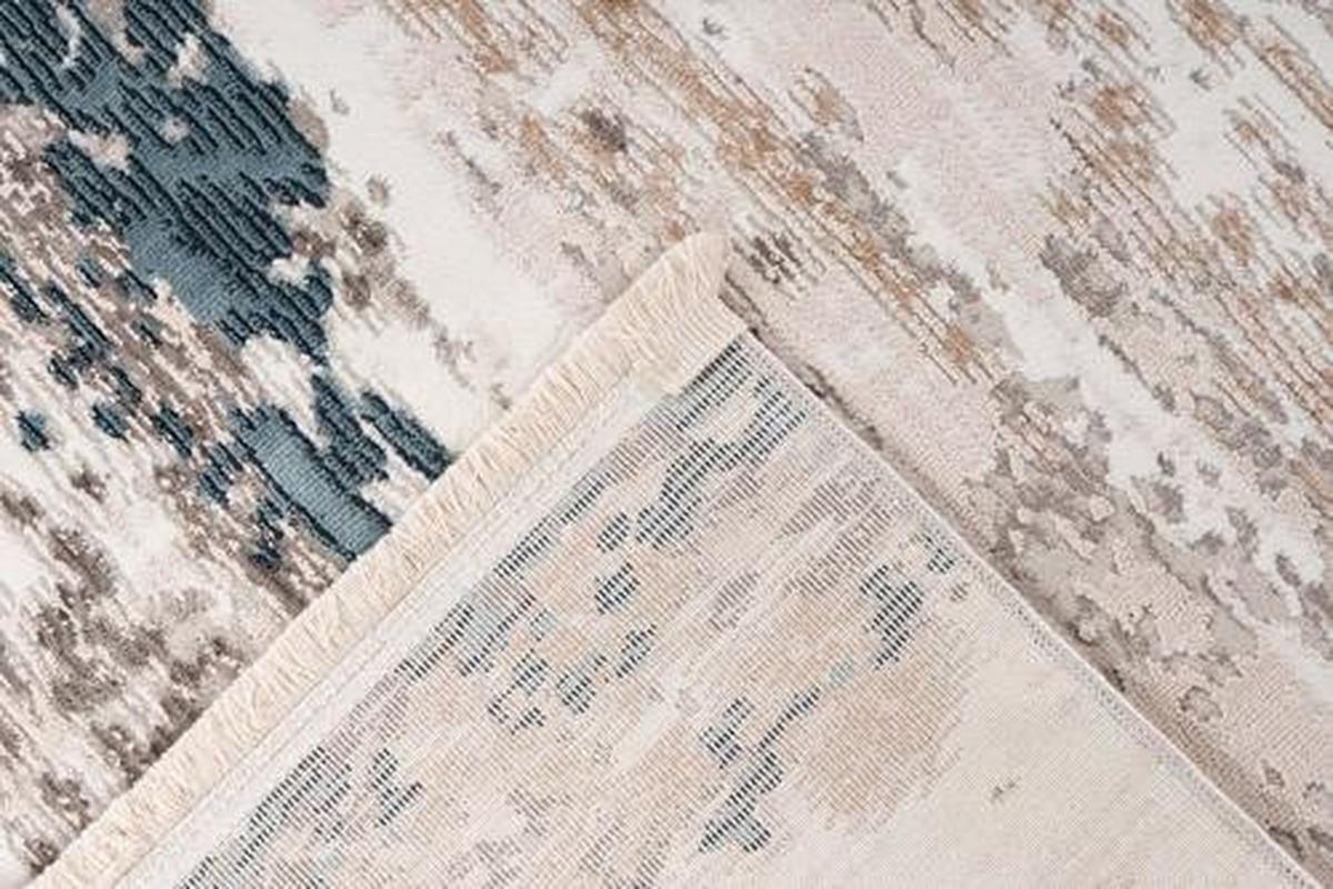 Vintage-teppich Qq2dz-120-180 - Blau/Grau, Design, Textil (120/180cm) - Kayoom