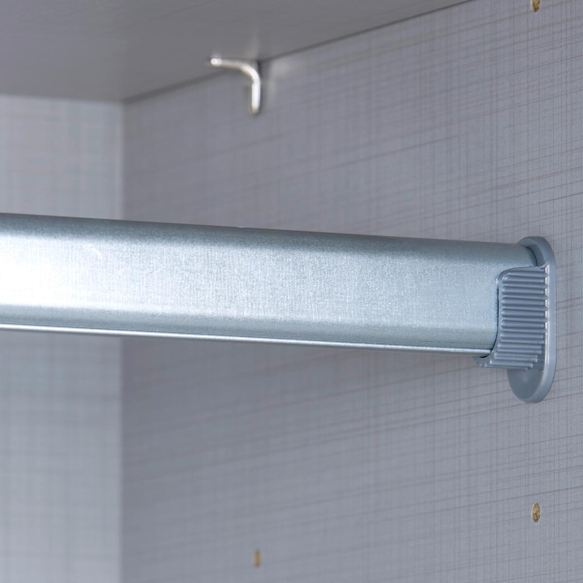 Ormar S Kliznim Vratima Oldenburg - siva/boje hrasta, Konvencionalno, drvni materijal/metal (180/198/64cm) - Modern Living