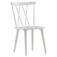STUHL-SET MARIETTE - Weiß, Design, Holz (53.5/86/50cm) - Livetastic