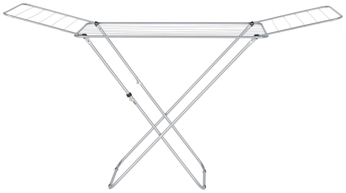 Wäschetrockner Jenny in Silberfarben - Silberfarben, Konventionell, Metall (180/55/90cm) - Based