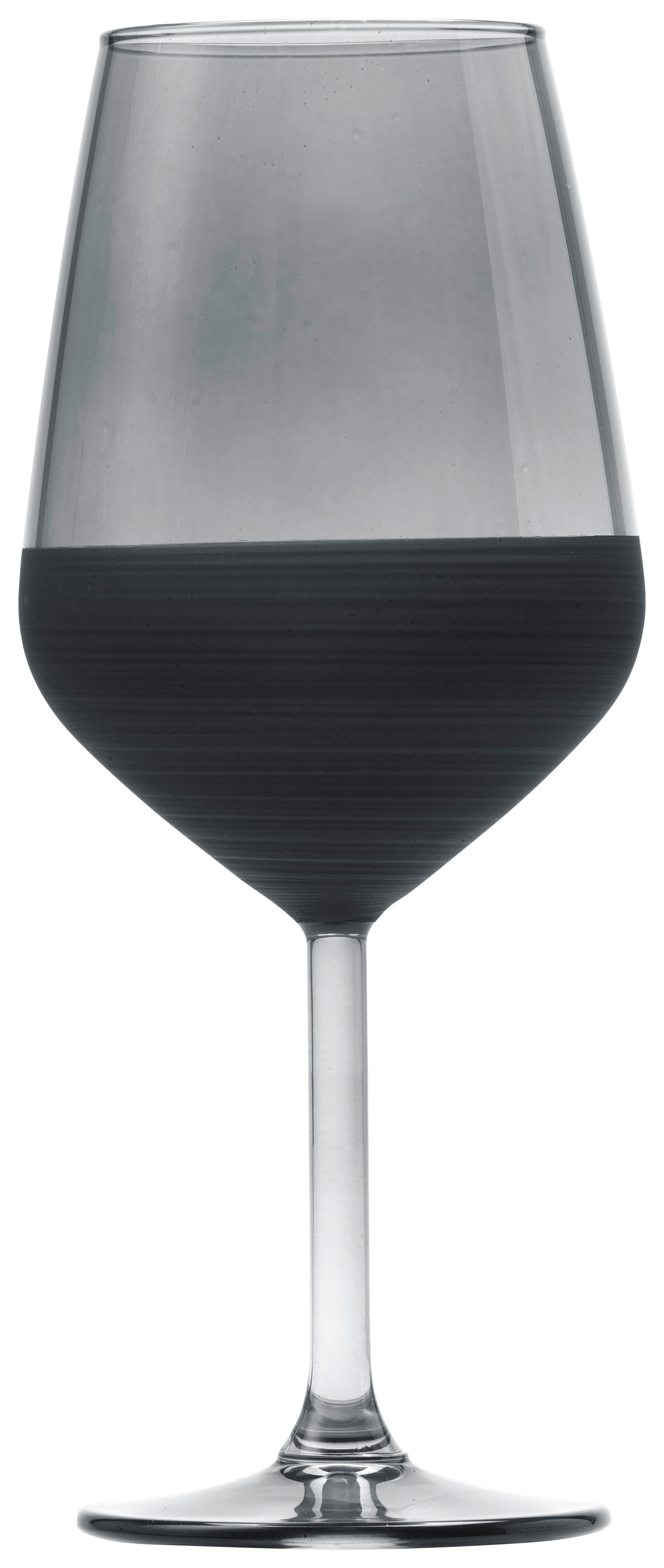 Čaša Za Vino Black-Akt - crna, Moderno, staklo (6,4/22cm) - Mömax