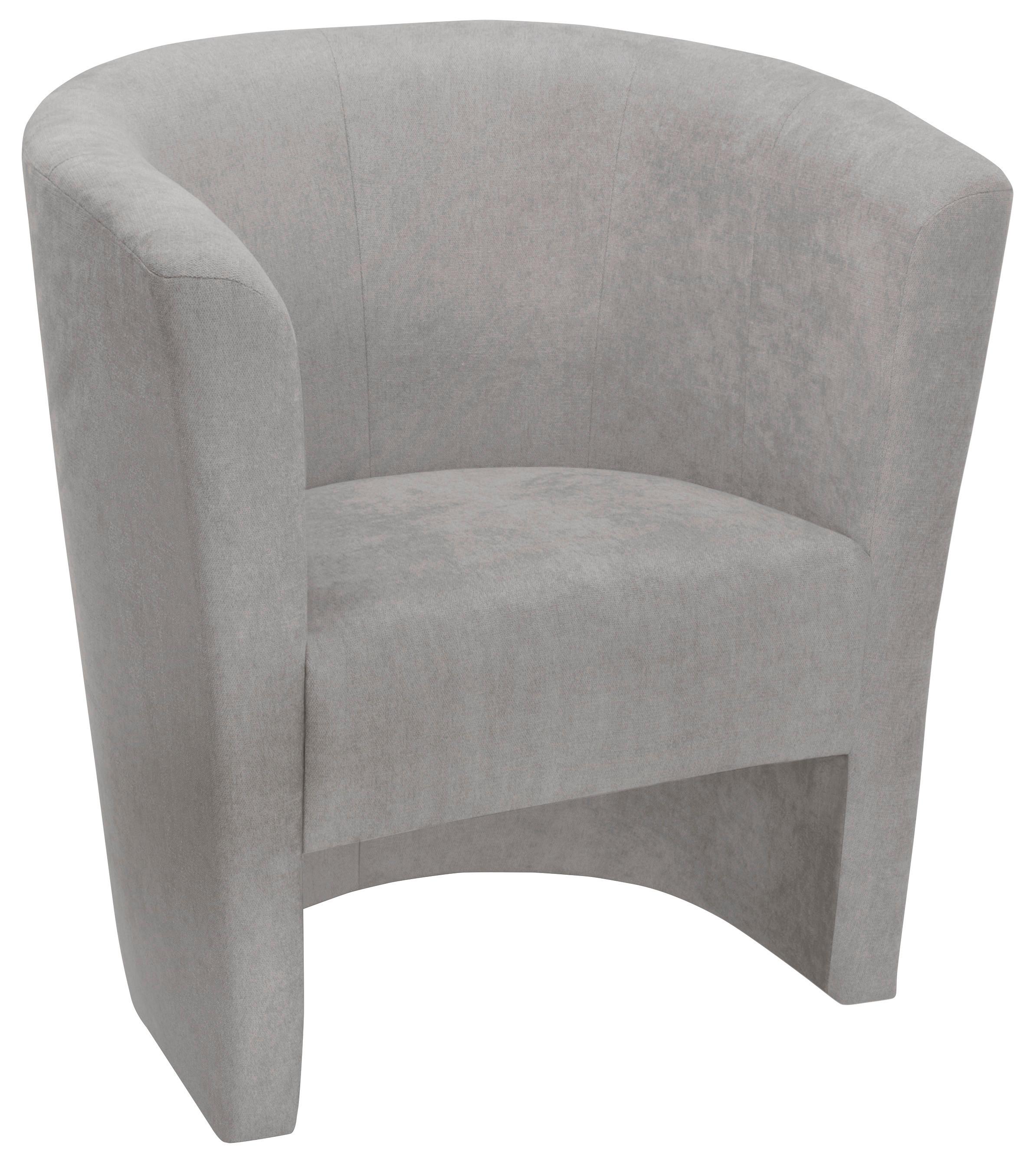 Fotelja Maks - siva/crna, Konvencionalno, tekstil (70/77/60cm) - MID.YOU
