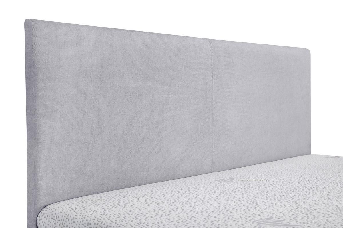 Tapecirani Krevet Morato - svijetlo siva, Moderno (90/200cm) - Best Price