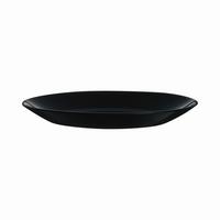 Dessertteller Brigitte Black in Schwarz Ø ca. 18cm - Schwarz, Konventionell, Glas (18/2,05cm)