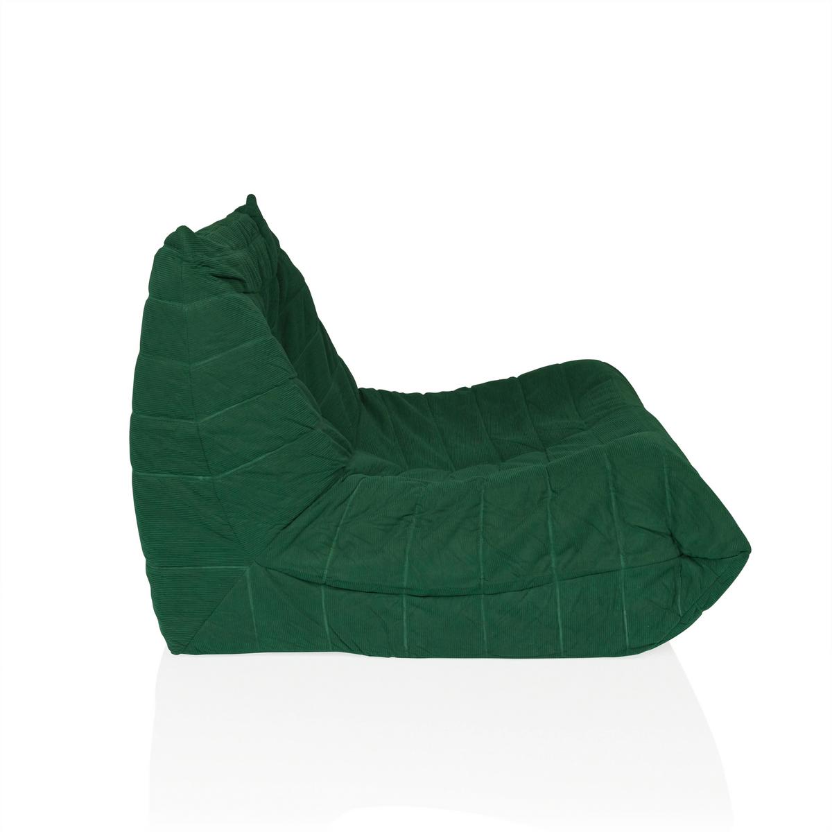 Naslanjač Sitzolo, Zelena - zelena, Moderno, tekstil (90/72/100cm) - MID.YOU