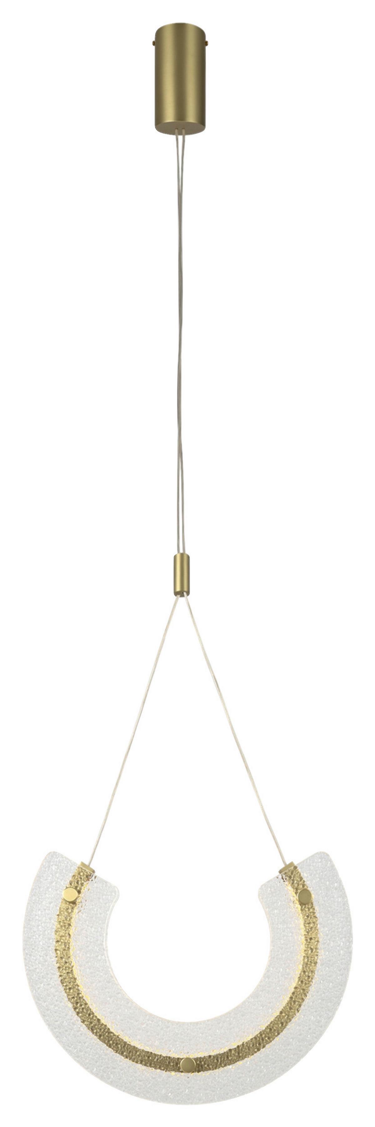 Pendelleuchte Maya Goldfarben max. 10 Watt - Goldfarben, Basics, Glas/Metall (6/36/32cm) - MAYTONI