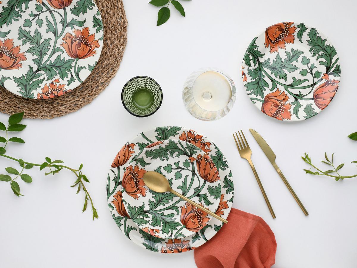 Jedilni Servis Florentina, 12-Delni - večbarvno, Basics, keramika - Creatable