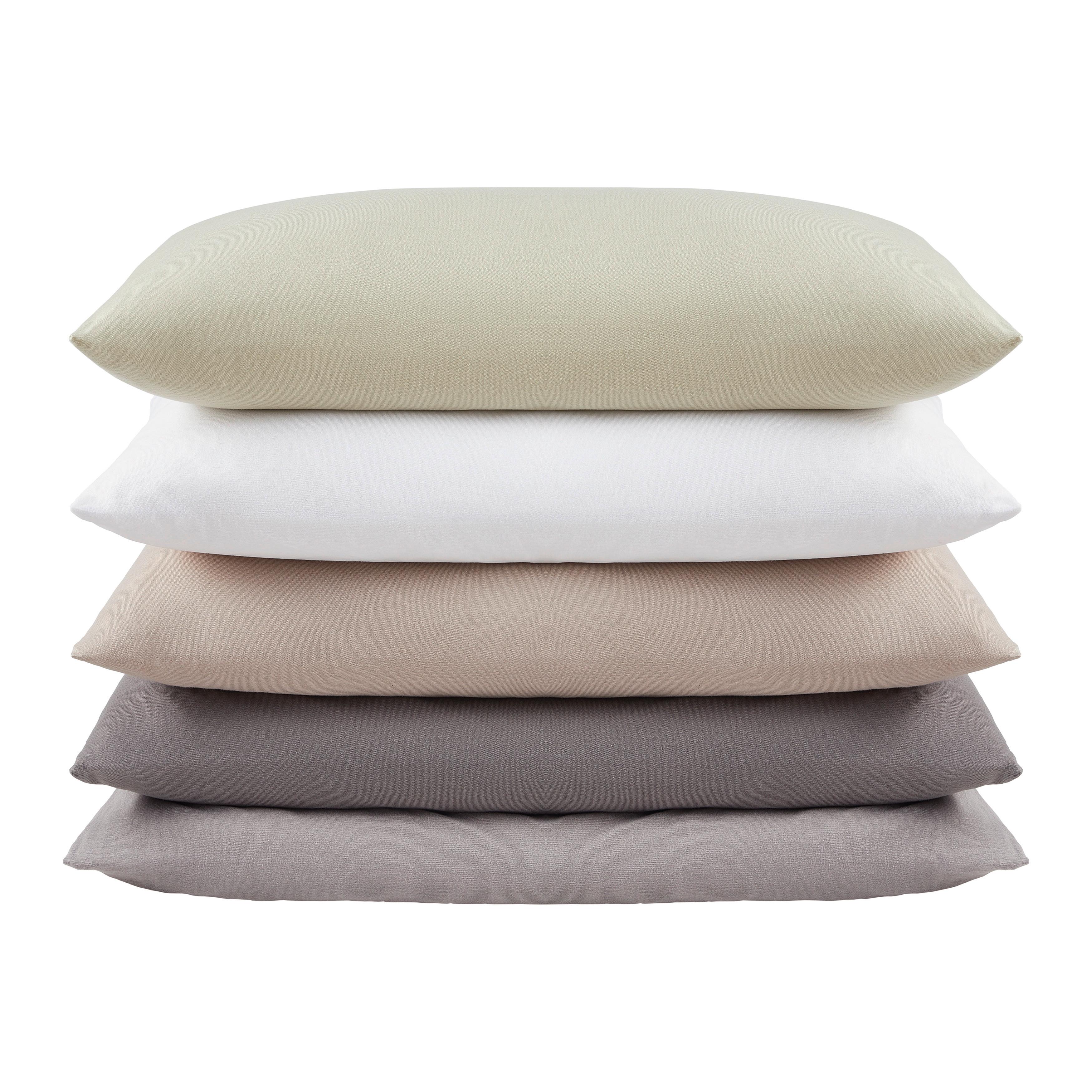 Set Prevlek Za Blazine Basic 2 Stk. - bela, Moderno, tekstil (40/60cm) - Modern Living