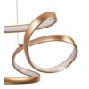 LED-HÄNGLAMPA JOSEM2 - cappuccino, Modern, metall/plast (60/120cm) - Mömax