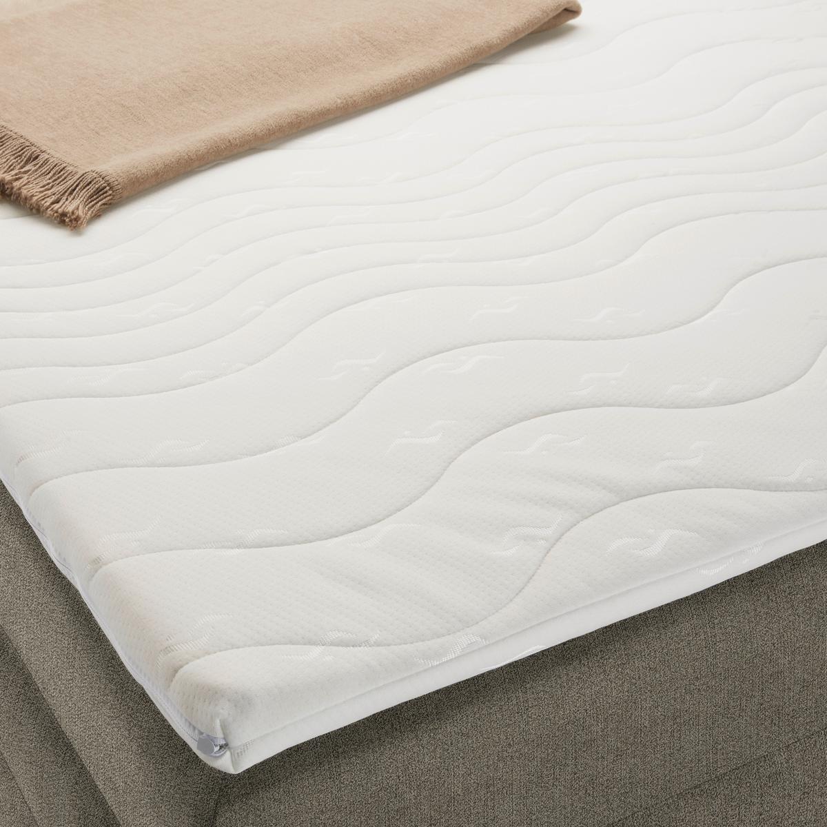 Boxspringbett in Braun ca. 120x200cm - marron, textile (120/200cm) - Mömax