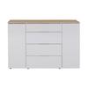 SIDEBOARD MACCHIATO -EXKLUSIV- - kashmir/ekfärgad, Modern, metall/trämaterial (137,4/88,5/35,5cm) - Mömax