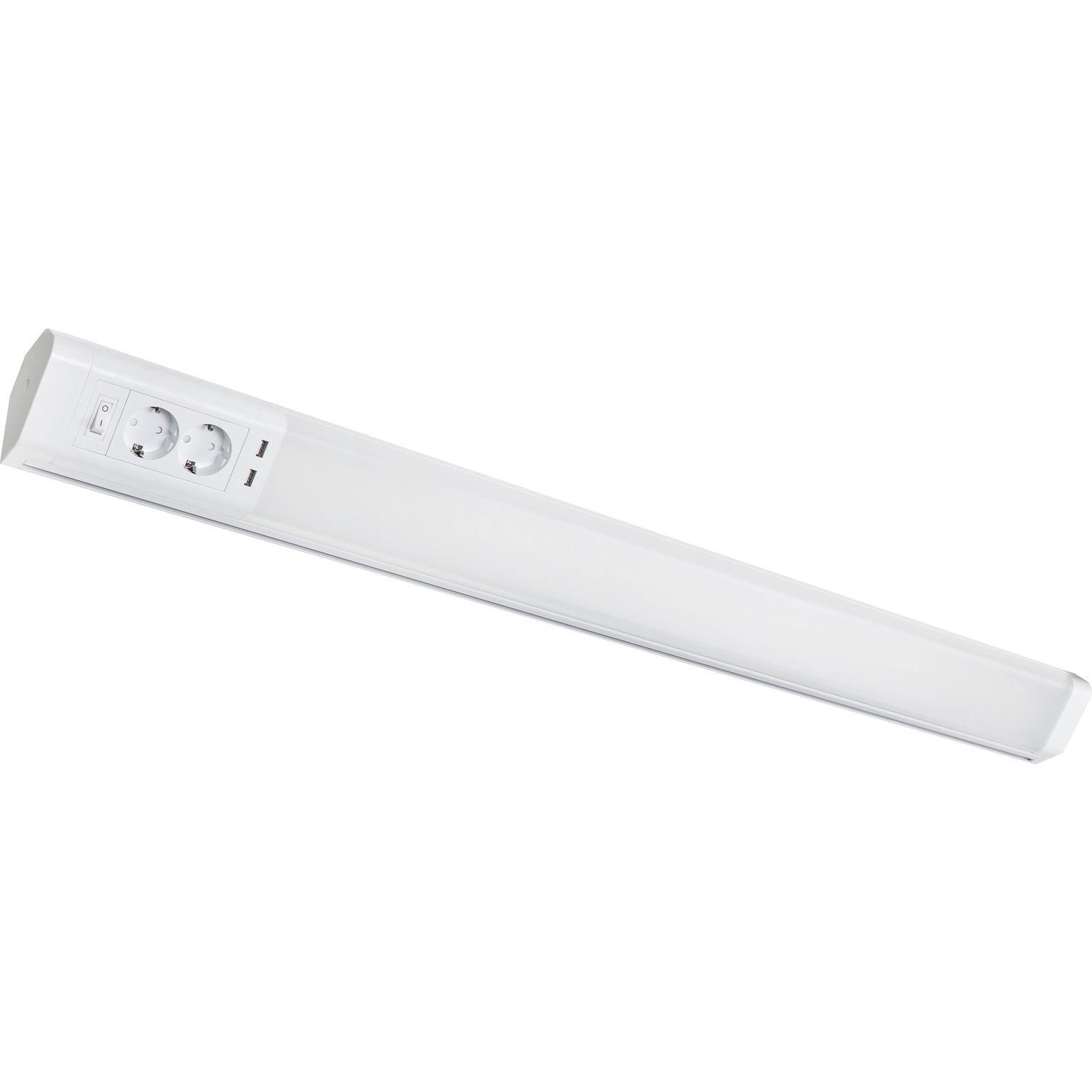 Unterbauleuchte LD8115AS Länge 52 cm - Weiß, LIFESTYLE, Metall (51,8/8/8,5cm)