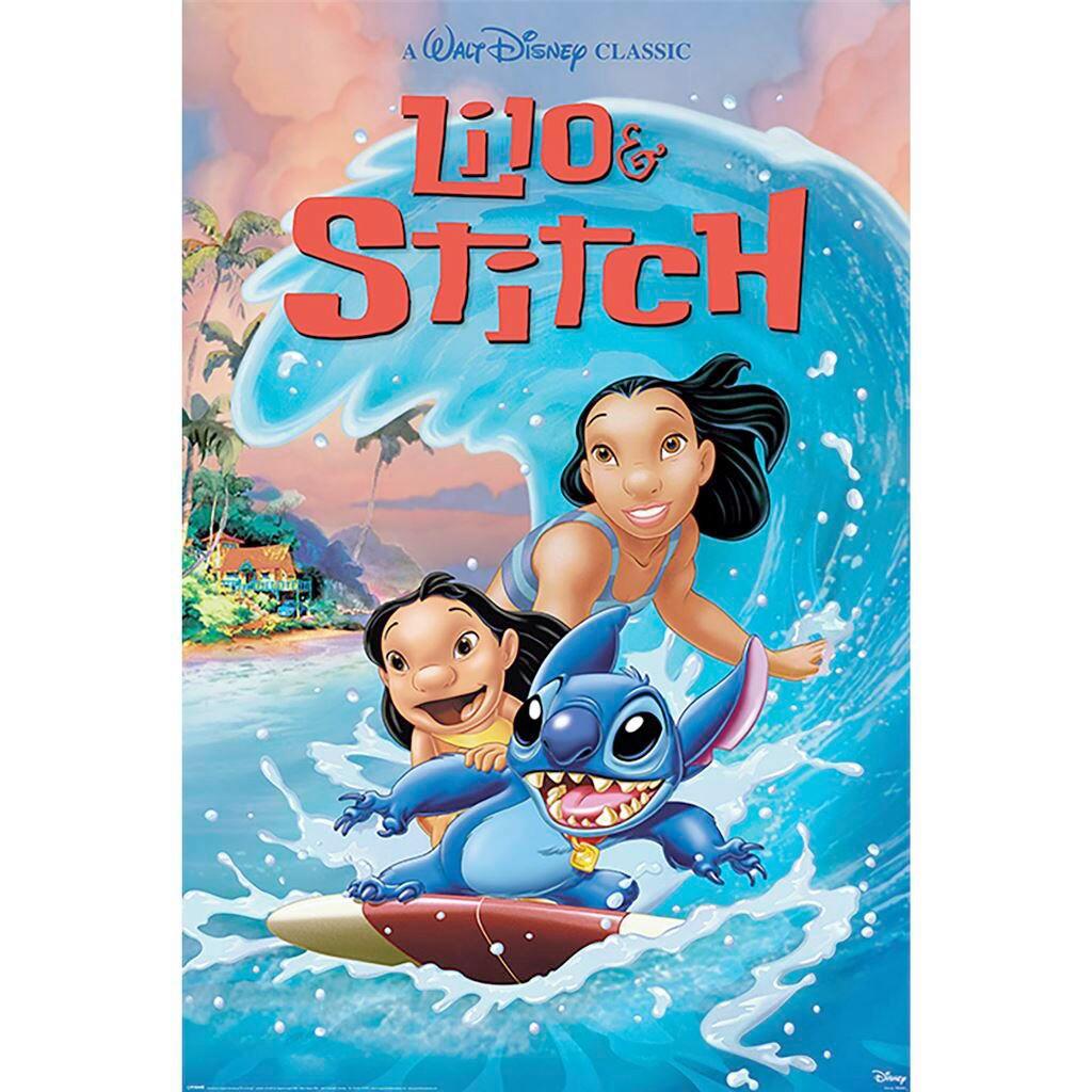 Poster Maxi Poster Lilo & Stitch - Papier (61/91,5cm)