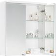 Omara Z Ogledalom Stream - bela, steklo/les (60/70/25cm) - Mömax modern living Omara Z Ogledalom Stream - bela, steklo/les (60/70/25cm) - Mömax modern living