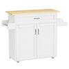 SERVIERWAGEN PASTANO - Honigeiche/Weiss, Basics, Holzwerkstoff/Kunststoff (114/89/39cm) - MID.YOU