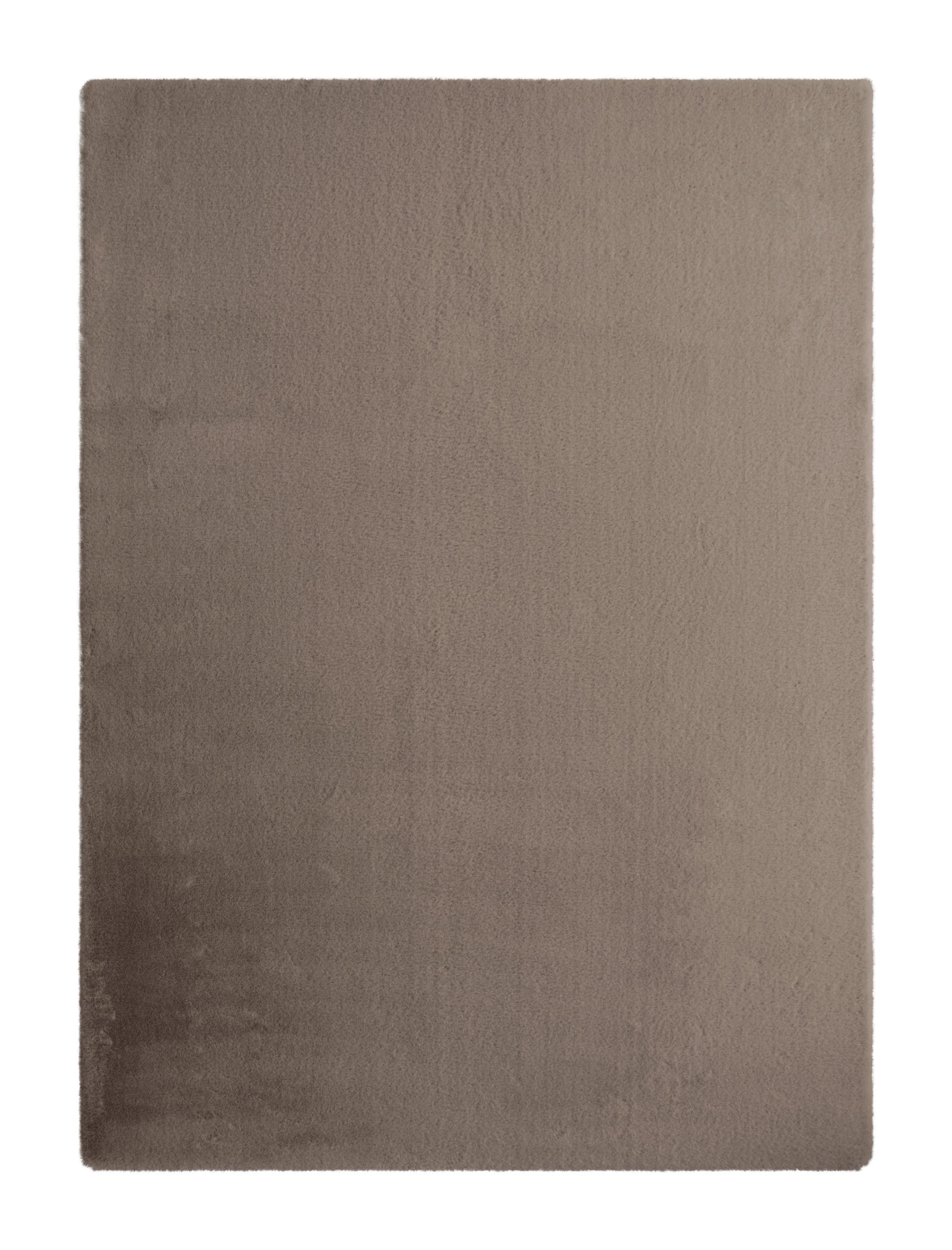 Kunstfell Caroline 4 Braun ca. 200x290cm - Dunkelbraun/Braun, MODERN, Textil (200/290cm) - Mömax