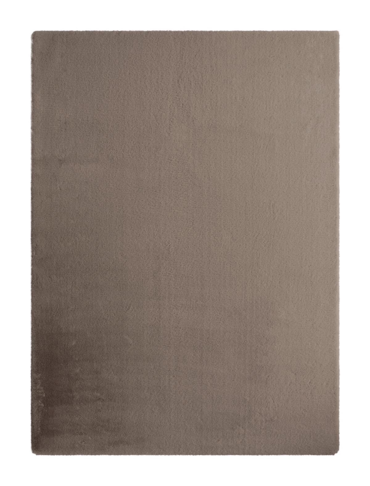 Kunstfell Caroline 4 Braun ca. 200x290cm - Dunkelbraun/Braun, MODERN, Textil (200/290cm) - Mömax