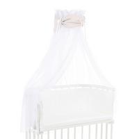 BALDACHIM ORGANIC COTTON ROYAL - beżowy, Basics, tkanina (200/135/0,1cm) - Babybay