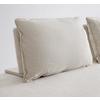 2-SITS SOFFA CHRISTINA - beige/valnötsfärgad, Modern, trämaterial/trä (215,5/87/106cm) - Bessagi Home