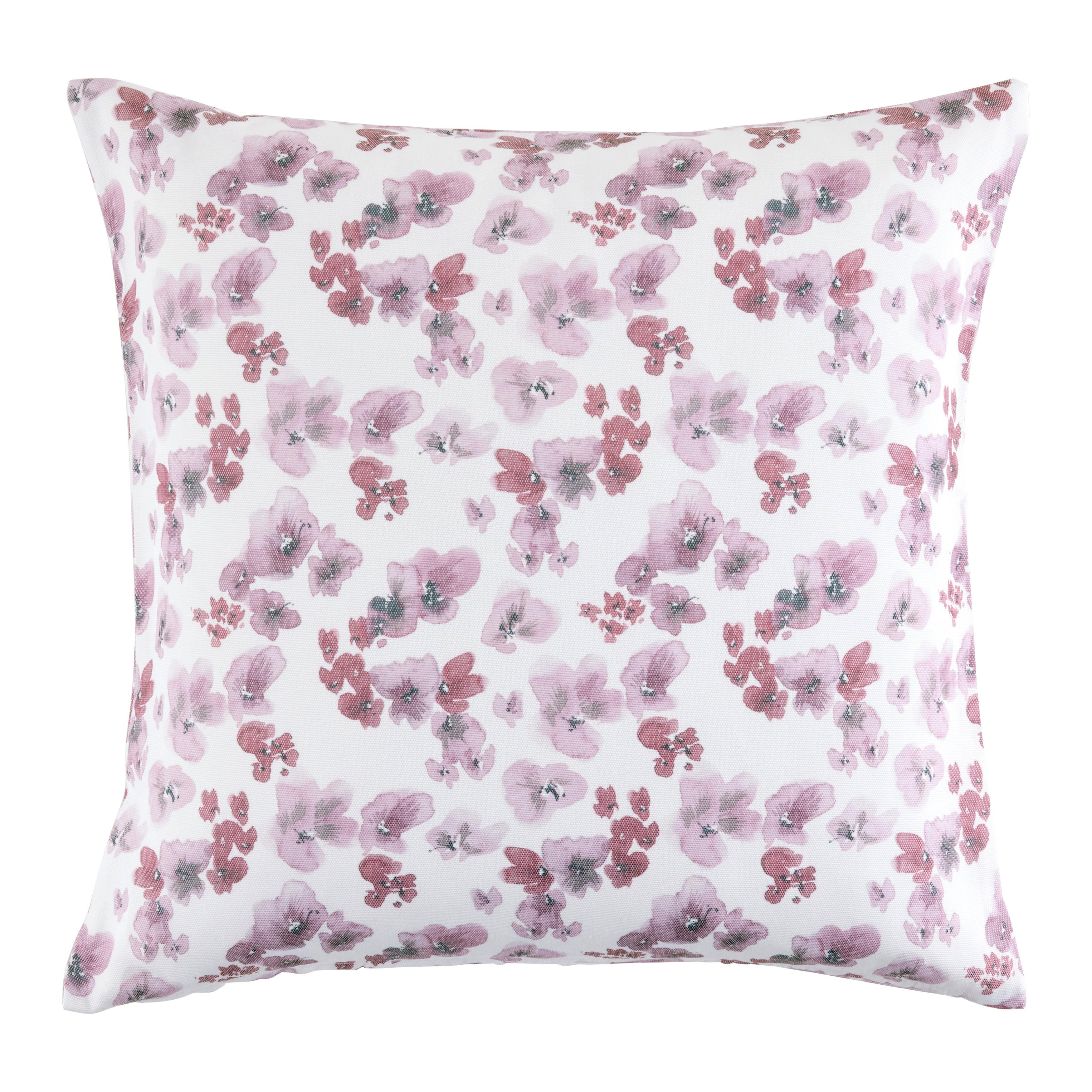 Prevleka Blazine Steffi - sivovijolična, Romantika, tekstil (40/40cm) - Mary's