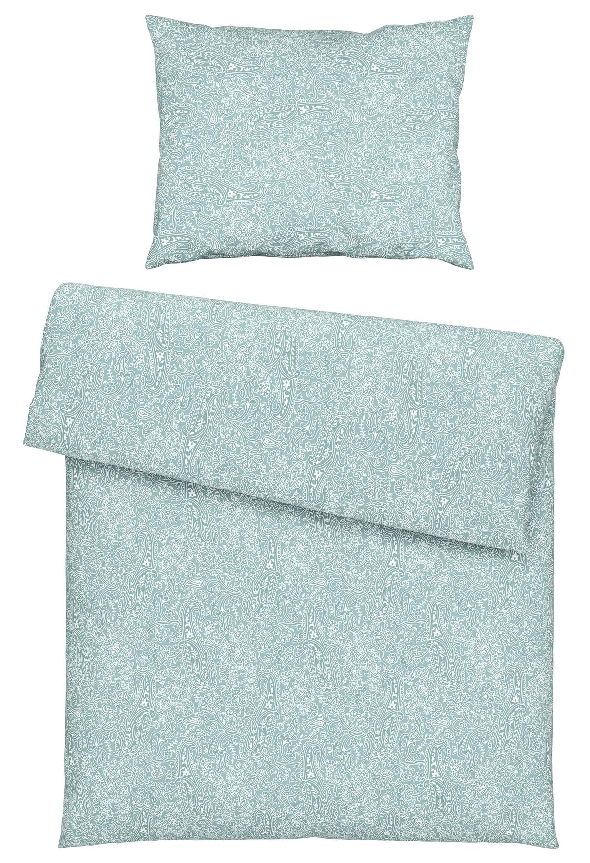 Ágyneműhuzat-garnitúra Layla - kék, Konventionell, textil (140/200cm) - Modern Living