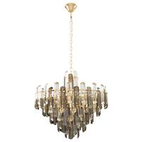 PENDELLEUCHTE FLARE - Goldfarben, Basics, Glas/Metall (60,8/55,3/60,8cm) - MAYTONI