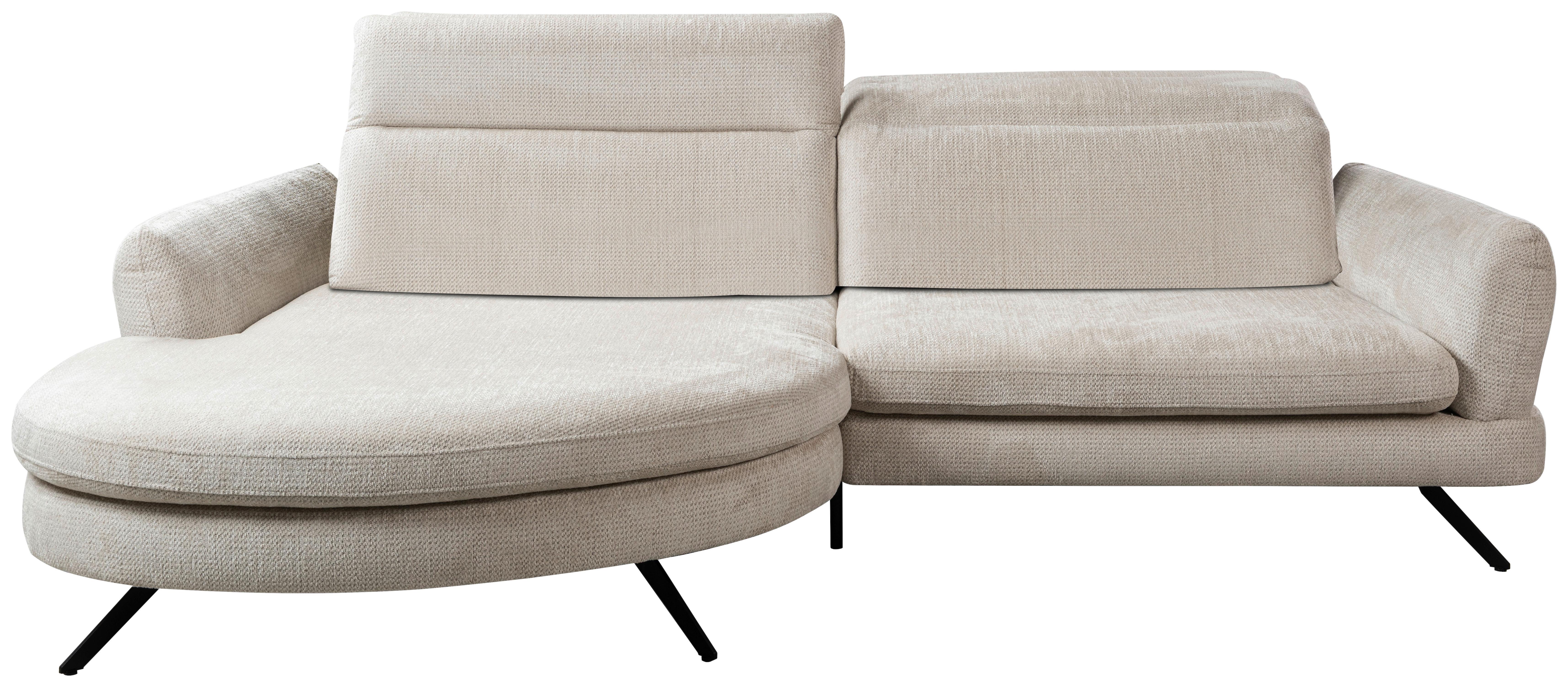 Coltar JASPER - grej, Modern, textil (177-198/85-104/277cm) - Premium Living