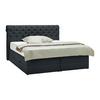 Boxspringbett Belano Schwarz ca. 180x200cm - Schwarz, KONVENTIONELL, Holz/Holzwerkstoff (180/200cm) - Premium Living
