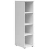 Etajeră MULTI - alb, Modern, material pe bază de lemn (30/115/40cm) - Modern Living