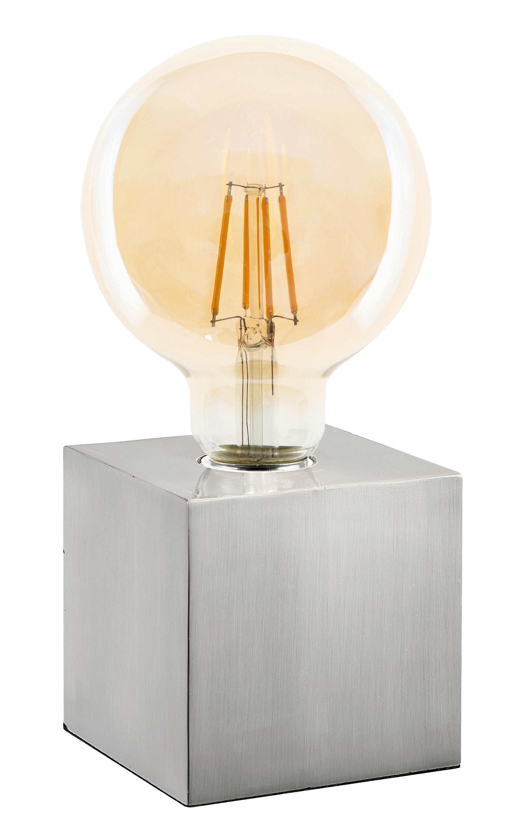 Stolna Svjetiljka Boja Nikla - boje nikla, Konvencionalno, metal (10/10/10cm) - Novel