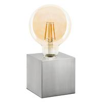 TISCHLEUCHTE 502401016X LEONIE *SBN* - Nickelfarben, Konventionell, Metall (10/10/10cm) - Novel