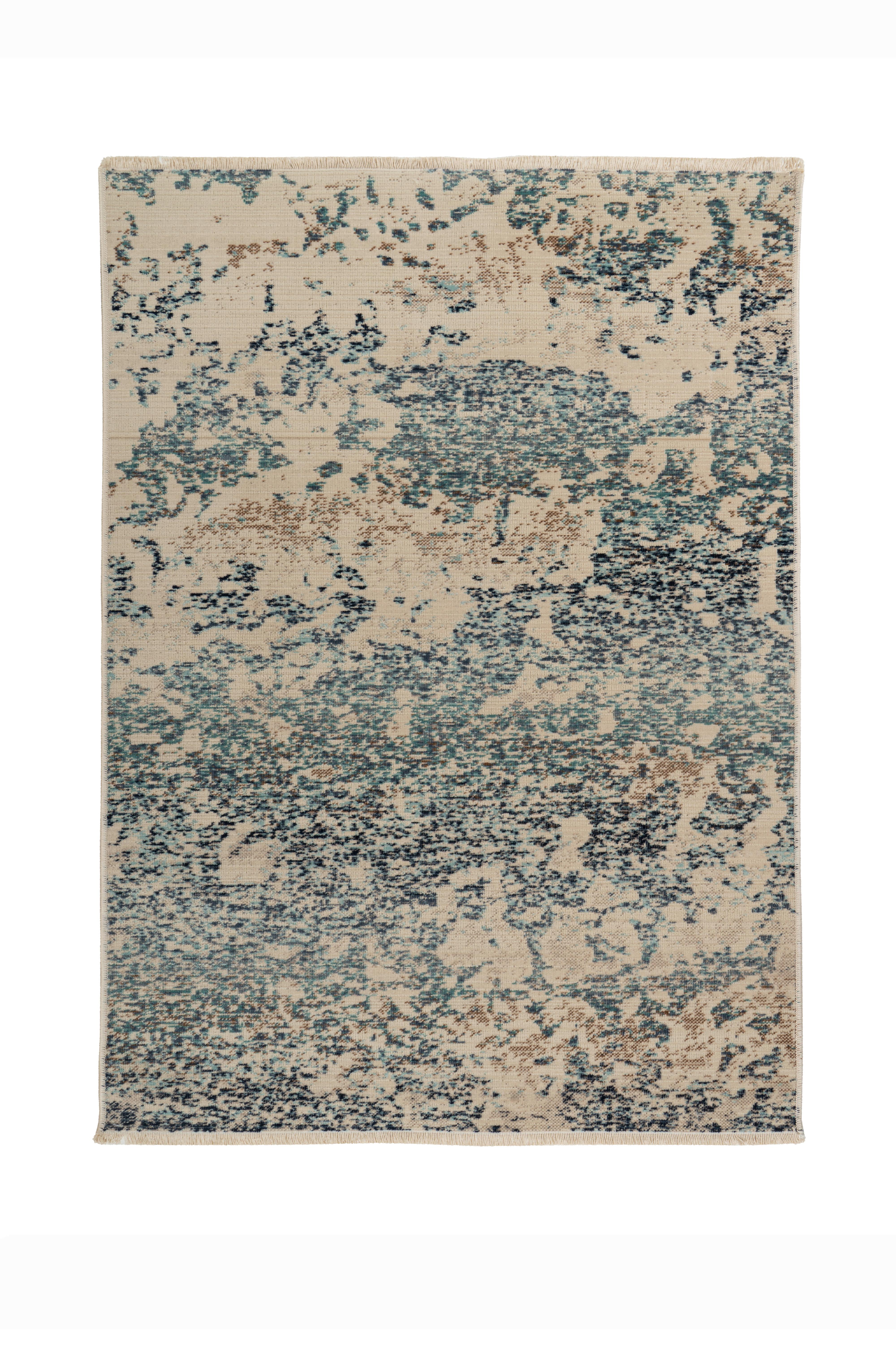 Vintage-teppich Charin 325 Blau 120x180 - Blau, Basics, Textil (120/180cm) - Kayoom