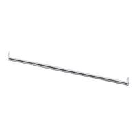 Kleiderstange Multi 75 Chromfarben - Chromfarben, KONVENTIONELL, Metall (75-85/6/3,5cm) - Mömax