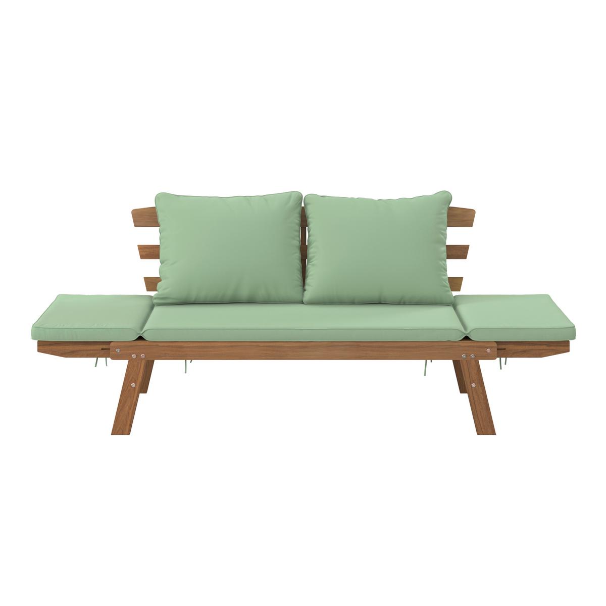 Kerti Pad Mallorca - natúr, Natur, fa/hullámkarton (192/69/72cm) - Mömax