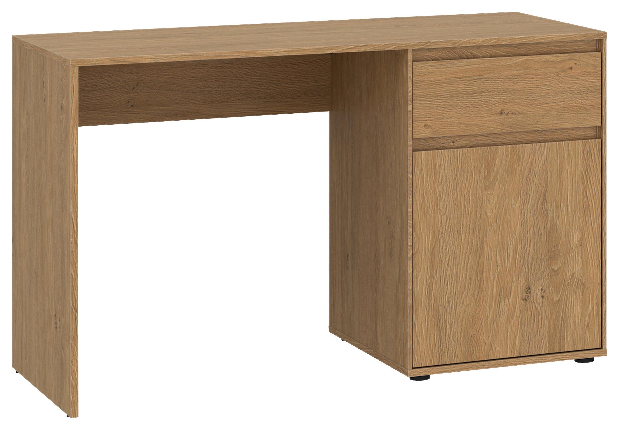 Radni Stol Calzado - boje hrasta, Moderno, drvni materijal (120/76/60cm) - Modern Living