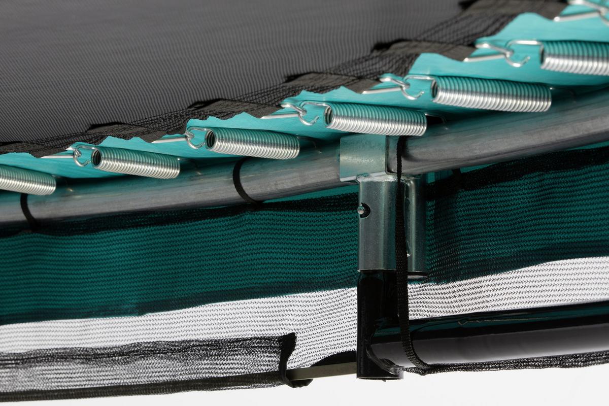 Boden-Trampolin Salta Comfort Ø ca. 305cm - Grün, Basics, Metall (305cm) - Salta